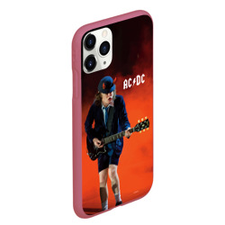 Чехол для iPhone 11 Pro Max матовый AC/DC - фото 2