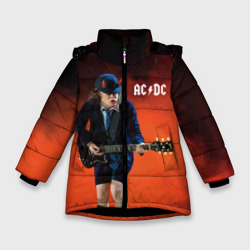 Зимняя куртка для девочек 3D AC/DC