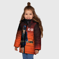 Зимняя куртка для девочек 3D AC/DC - фото 2
