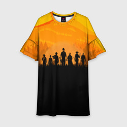 Детское платье 3D Red dead Redemption