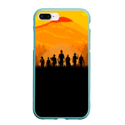 Чехол для iPhone 7Plus/8 Plus матовый Red dead Redemption