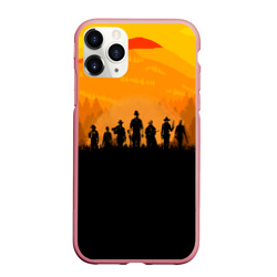 Чехол для iPhone 11 Pro Max матовый Red dead Redemption