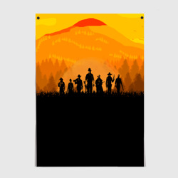 Постер Red dead Redemption