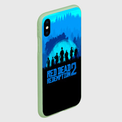 Чехол для iPhone XS Max матовый Red dead Redemption 2 - фото 2