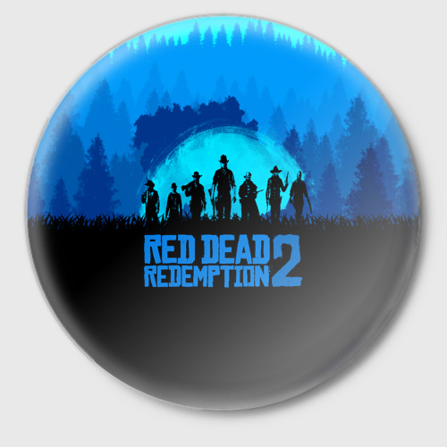 Значок Red dead Redemption 2, цвет белый