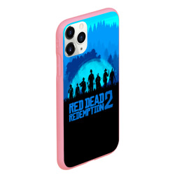 Чехол для iPhone 11 Pro Max матовый Red dead Redemption 2 - фото 2