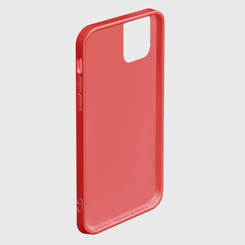 Чехол для iPhone 12 Pro Лисички в Космосе, цвет красный - фото 4