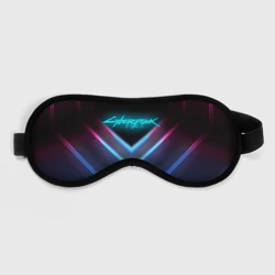 Маска для сна 3D Cyberpunk 2077 neon неон