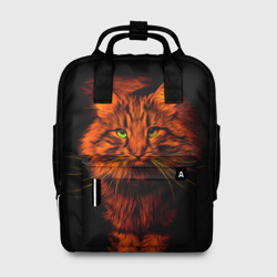 Женский рюкзак 3D Рыжий кот