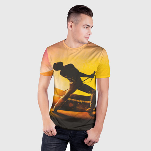 Мужская футболка 3D Slim Queen Bohemian Rhapsody, цвет 3D печать - фото 3