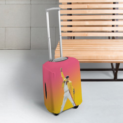 Чехол для чемодана 3D Queen: Фредди Меркьюри - фото 2