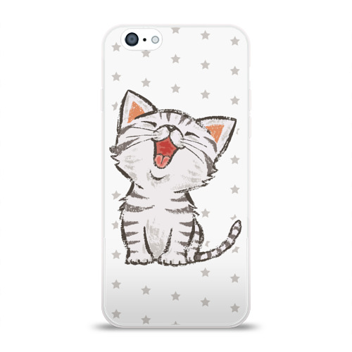 Чехол для iPhone 6/6S глянцевый Милейший Котик Фото 01 Чехол для iPhone 6/6S глянцевый Милейший Котик Фото 01
