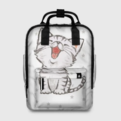 Сумка-рюкзак 3D Милейший Котик