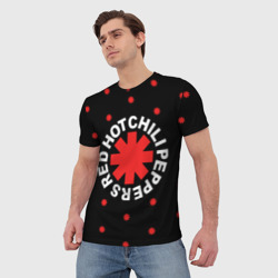 Мужская футболка 3D Red Hot Chili Peppers - фото 2