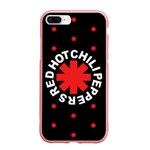 Чехол для iPhone 7Plus/8 Plus матовый Red Hot Chili Peppers, цвет баблгам