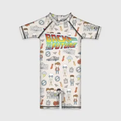 Детский купальный костюм 3D Back to the future 5