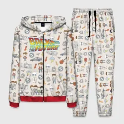 Мужской костюм 3D Back to the future 5