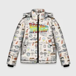 Зимняя куртка для мальчиков 3D Back to the future 5