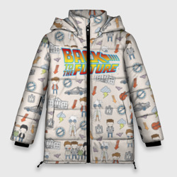 Женская зимняя куртка Oversize Back to the future 5