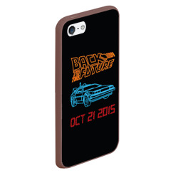 Чехол для iPhone 5/5S матовый Back to the future 10 - фото 2