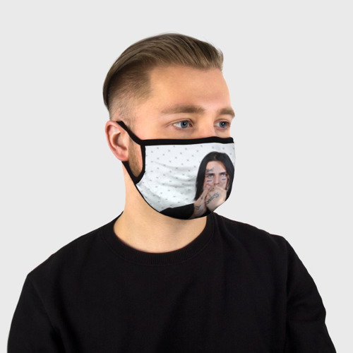 Download Black Face Mask Mockup PSD Mockup Templates