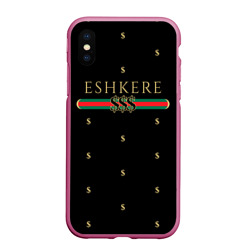 Чехол для iPhone XS Max матовый Face Eshkere GG Style