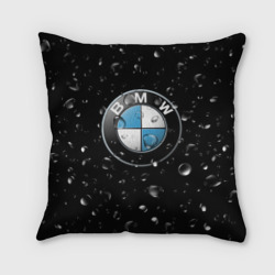 Подушка 3D BMW под Дождём