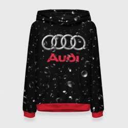 Женская толстовка 3D Audi под Дождём