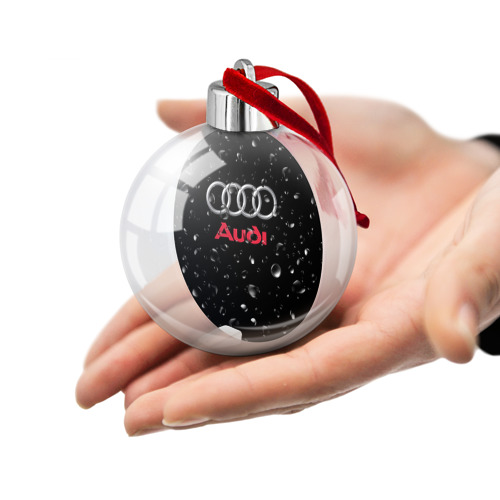 Ёлочный шар Audi под Дождём - фото 2