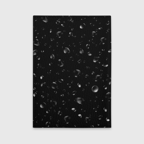 Обложка для автодокументов Audi под Дождём, цвет черный - фото 2