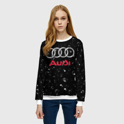 Женский свитшот 3D Audi под Дождём - фото 2