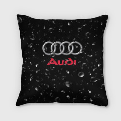Подушка 3D Audi под Дождём