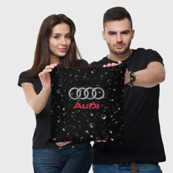 Подушка 3D Audi под Дождём - фото 2