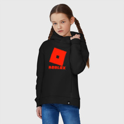 Детское худи Oversize хлопок Roblox Logo - фото 2