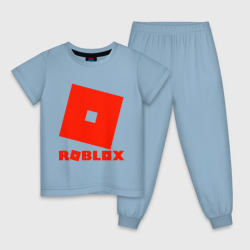 Детская пижама хлопок Roblox Logo