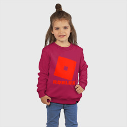 Детский свитшот хлопок Roblox Logo - фото 2