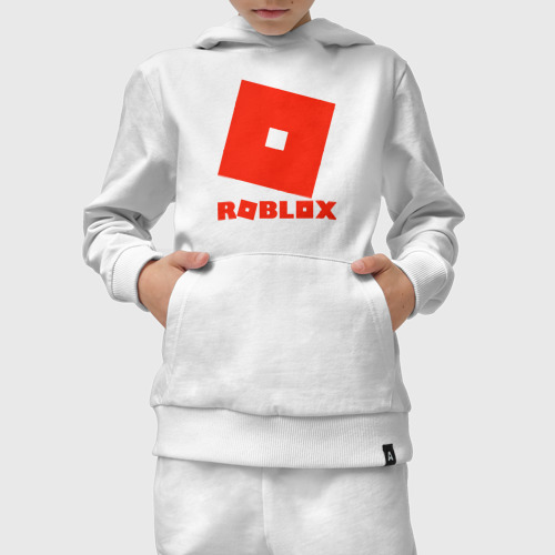 Детский костюм с толстовкой хлопок Roblox Logo - фото 5