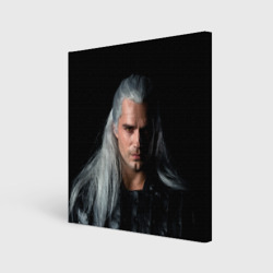 Холст квадратный The Witcher. Geralt of Rivia