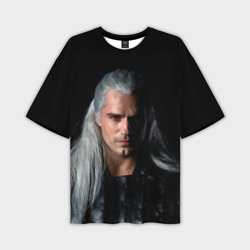 Мужская футболка oversize 3D The Witcher. Geralt of Rivia