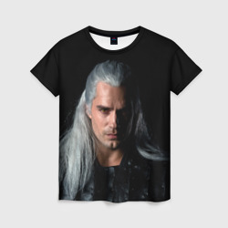 Женская футболка 3D The Witcher. Geralt of Rivia