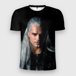 Мужская футболка 3D Slim The Witcher. Geralt of Rivia