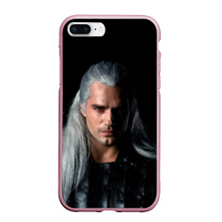 Чехол для iPhone 7Plus/8 Plus матовый The Witcher. Geralt of Rivia