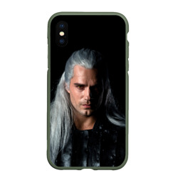 Чехол для iPhone XS Max матовый The Witcher. Geralt of Rivia