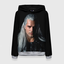 Женская толстовка 3D The Witcher. Geralt of Rivia