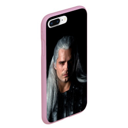 Чехол для iPhone 7Plus/8 Plus матовый The Witcher. Geralt of Rivia - фото 2