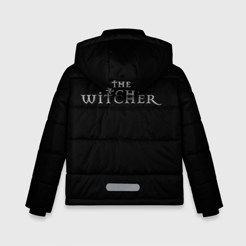 Зимняя куртка для мальчиков 3D The Witcher. Geralt of Rivia, цвет черный - фото 2