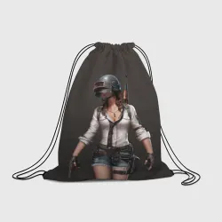 Рюкзак-мешок 3D PUBG girl