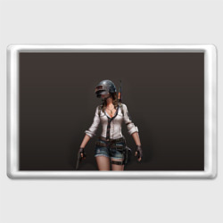 Магнит 45*70 PUBG girl