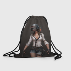 Рюкзак-мешок 3D PUBG girl