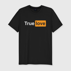 Мужская футболка хлопок Slim True Love